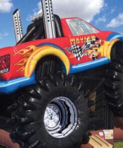 Monster Truck Bounce House Combo