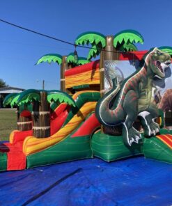 T Rex Bounce house Combo