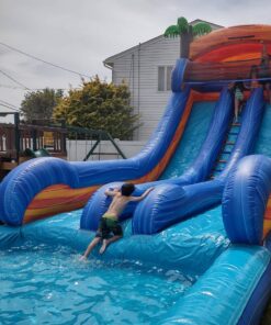 Tropical Dual Lane Waterslide 22T 18W 36L