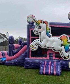 Unicorn Bounce House Combo