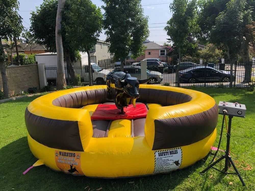 Yellow Mechanical Bull